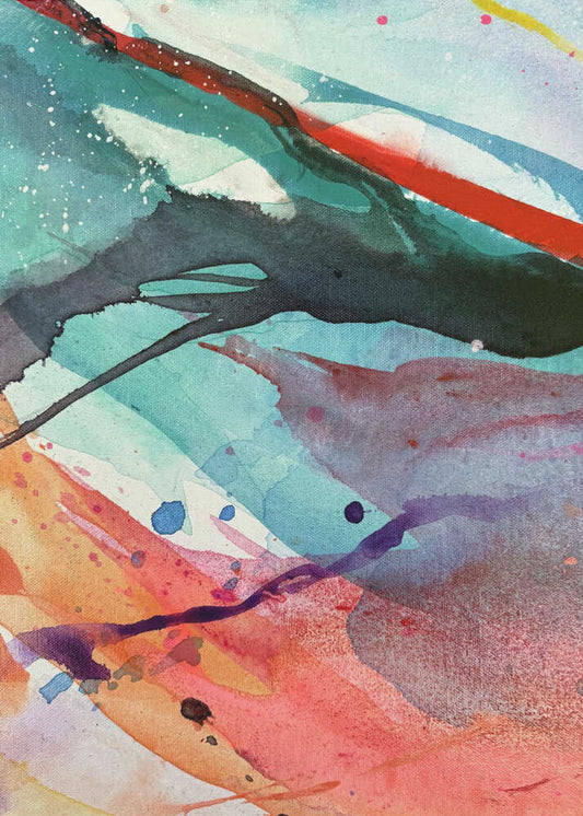 Vibrant Abstract Flow