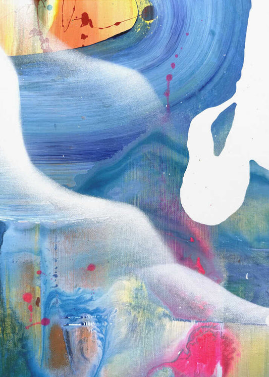 Vibrant Abstract Figure