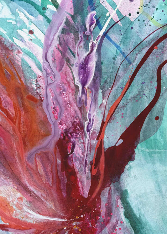 Vibrant Abstract Flow