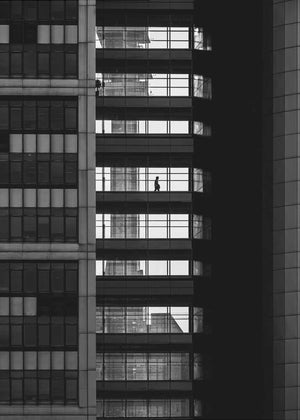 The silhouette from the 5th floor