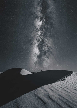 Alone With The Stars Monochrome