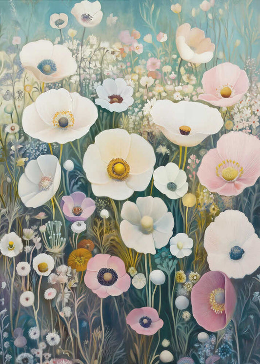Dreamy Flower Field