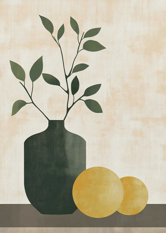 Minimalist Botanical Still Life