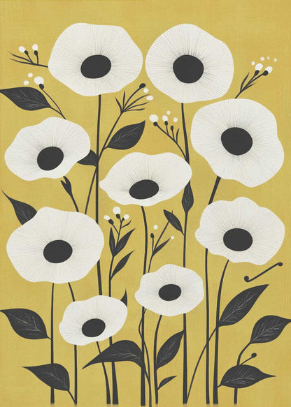 Abstract Wildflowers