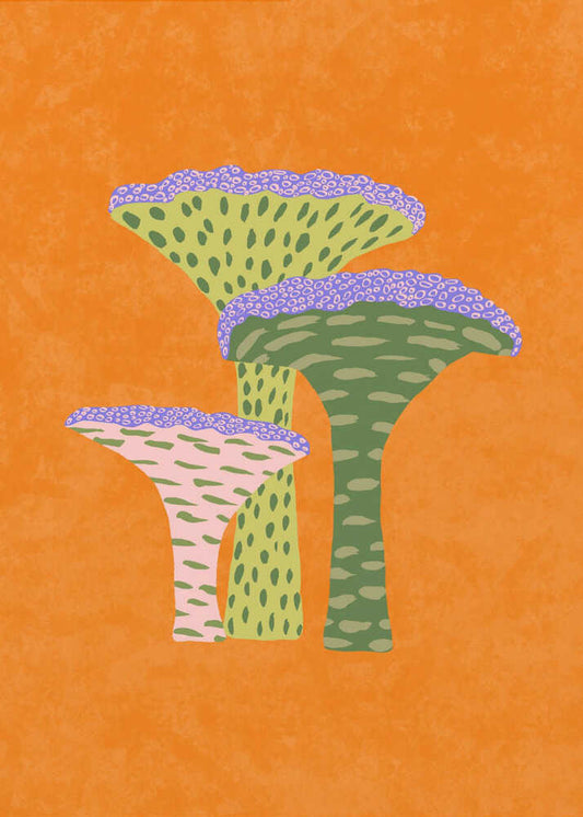 Crowned Mushrooms