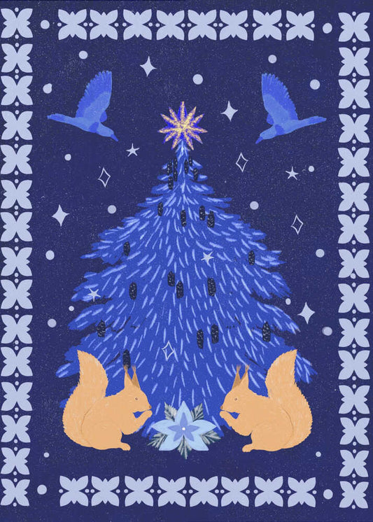 Folk Winter Squrels
