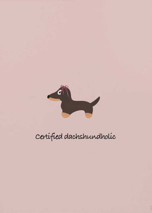 Adorable Dachshund With Bow