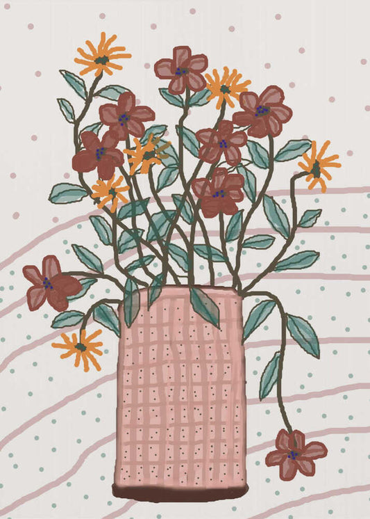" Dotted Dreams" - Autumn Blush