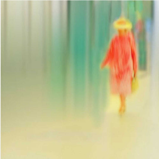 Dame in Rot